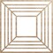 Ekena Millwork Raven Wood Fretwork Pierced Ceiling Medallion, Red Oak, 30"OD x 11"ID x 1/4"T CMWP30X30X0250RARO - alternate 1